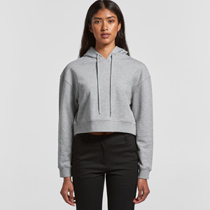 Vente en gros, Logo personnalisé, haute qualité, poids lourd, Pull-Over court, vêtements de rue, sweats à capuche pour femmes - Product Image 3