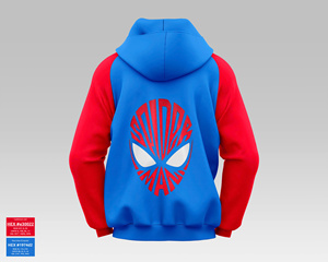 Sweat à capuche avec logo personnalisé pour hommes, coton mélangé épais en molleton, coupe surdimensionnée, streetwear urbain, fabricant OEM du Vietnam - Product Image 3