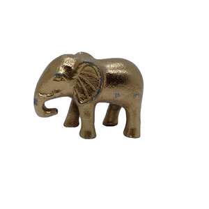 Moderno Adorno Metálico de Elefante Dorado Pequeño para Decoración de Mesa en Sala de Estar y Hotel al Mejor Precio - Product Image 6