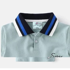 Vente en gros de t-shirts et polos en coton pour garçons, uniforme scolaire imprimé pour enfants, polo de qualité exportée bon marché - Product Image 5