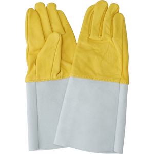 Vente en gros de gants de sécurité de soudage en cuir antidérapants et anti-chaleur de qualité supérieure gants résistants à la chaleur de qualité industrielle - Product Image 1