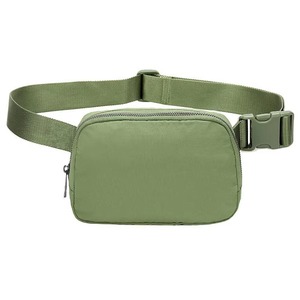 2025 venta al por mayor cada lugar ajustable logotipo personalizado fitness deportes crossbody pecho correr al aire libre riñonera con cremallera riñoneras - Product Image 1