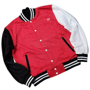 Chaqueta Universitaria de Alta Calidad, Estilo Nuevo, Transpirable, Material de Lana/Algodón, Invierno, Logotipo Frontal, Servicio OEM, Personalizable - Product Image 1