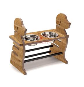 2024 VENTE CHAUDE EN BOIS DE HAUTE QUALITÉ FAIT À LA MAIN CHIEN ALIMENTATION ALIMENTAIRE ARTICLE PACIFIQUE - Product Image 1