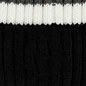 หมวกบีนนี่สำหรับฤดูหนาวหมวกถักโลโก้แบบสั่งทำหมวกกันหนาวทำจากอะคริลิคสีทึบโลโก้ได้ตามต้องการ - Product Image 2