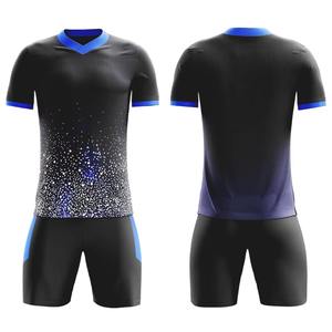 Maillot de foot personnalisé, col rond, léger, 100% polyester, antibactérien, impression par sublimation, création de votre propre logo. - Product Image 1