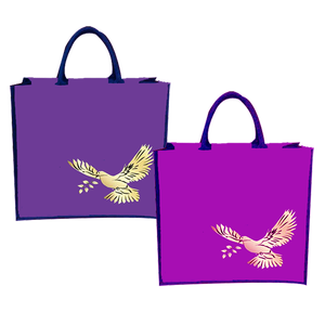 Bolso de compras personalizado con logotipo, bolsas de yute con impresión de logotipo, fabricado en India, Bengala Occidental, Calcuta - Product Image 3