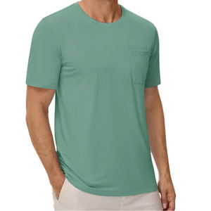 Camiseta Extra Grande para Hombre de Alta Calidad, 100% Algodón, 245 g/m², Ecológica, Antiencogimiento, Corte Holgado para Primavera/Verano - Product Image 5