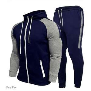 Conjunto Deportivo Ligero y Transpirable para Invierno, Chaqueta y Pantalón con Capucha y Cordón Ajustable, Estilo Casual y Deportivo para Hombre y Mujer - Product Image 2