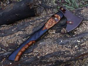 แกนตั้งแคมป์สลักใบมีดเหล็กกล้าคาร์บอนสำหรับงานตามสั่ง - Product Image 6