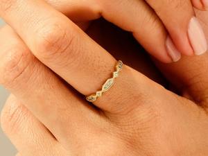 Boho เครื่องประดับ925เงินแท้สีขาวแหวนพลอยบุษราคัมเครื่องประดับเงินแฮนด์เมดเครื่องประดับสำหรับผู้หญิงของขวัญแต่งงานสำหรับผู้หญิง - Product Image 6