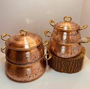 Cazuela exclusiva de primera calidad, olla caliente elegante y elegante de estilo real, Perfecta para servir cocina y experiencias gastronómicas familiares - Product Image 5