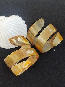 แฟชั่นขายดีรุ่น Maillard กำไลข้อมืออะคริลิคเรซิ่นสีไม่สม่ำเสมอสำหรับผู้หญิงเครื่องประดับ - Product Image 2