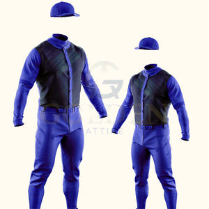 Vente en gros de maillots de baseball personnalisés de haute qualité pour hommes, uniformes de sport, maillots de baseball brodés - Product Image 1