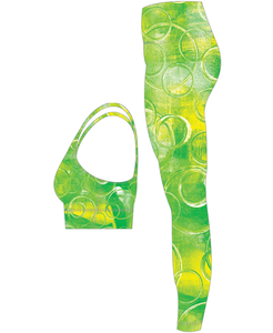 Sujetador y mallas de yoga personalizados éxito de ventas al por mayor 2 piezas conjunto de Yoga de moda mujeres traje de yoga fitness - Product Image 3