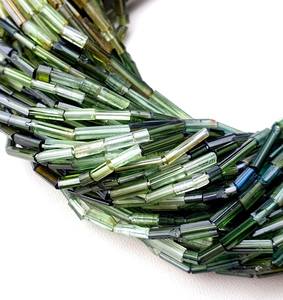 Bâtons de cristal percés de tourmaline multi naturelle exquise rayonnant l'énergie vibrante de gemme pour les bijoux et les créations artistiques haut de gamme - Product Image 5