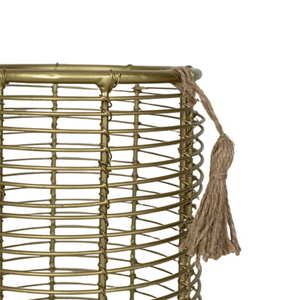 Affordable Price Metal Decorative Golden Basket Design Cutlery Holder Home Kitchen Utensils - Product Image 4