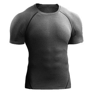 Premium hommes entraînement Jogging Gym chemises manches courtes été élégant imprimé éruption garde haute qualité respirant pour une utilisation hivernale - Product Image 6