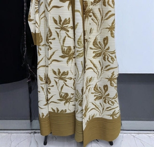 Best Quality Women Cotton Kaftan Dress Handmade Turkish Floor Length Long Sleeve Soft Breathable Fabric Loose Fit Casual Party - Product Image 6