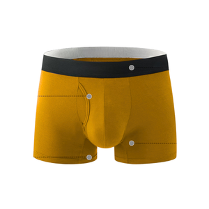Oem Odm <b>Men</b> <b>Boxers</b> Cotton Good Absorbency Brief For <b>Men</b> 95%<b>Bamboo</b> 5% Spandex Custom Sizes Sexy <b>Men'S</b> Underwear Made In Vietnam - Product Image 4