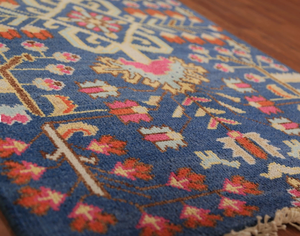 พรมผูกปมมือที่มีคุณภาพสูงขนแกะสไตล์ตุรกีพรมพื้นที่ซักได้สำหรับห้องนั่งเล่นและห้องน้ำพรมในร่ม - Product Image 5