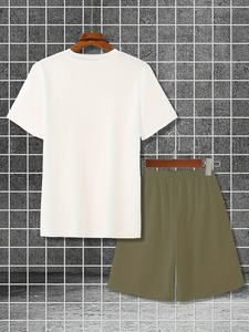 เสื้อยืดผู้ชายผสมสีคุณภาพสูง100% พรีเมี่ยมเสื้อยืดพิมพ์ลายเองพร้อมพิมพ์โลโก้หรือพิมพ์ลายของคุณ - Product Image 2