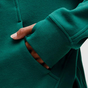 Sweat-shirt oversize décontracté streetwear, lourd, 465 GSM, 100% coton, coupe décontractée, logo personnalisé, sweat-shirt propre, pour femmes - Product Image 3