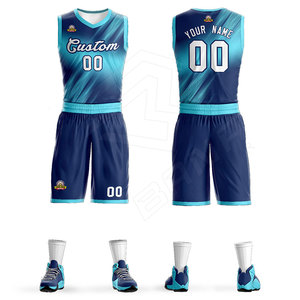 Wholesale Custom High Quality Sublimated Team Basketball Uniforms Sets Men's Customizable <b>Athletic</b> Vest Shirt Breathable - Product Image 1