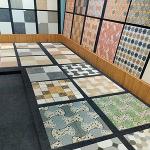 Carreaux vitrifiés R11 400x400mm, haute résistance, design moderne pour villa, centre commercial et école, avec isolation thermique - Product Image 3