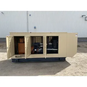 Used 150kW Three-Phase Diesel Industrial Generator <b>Set</b> 480V Weatherproof Commercial Standby Backup - Product Image 4