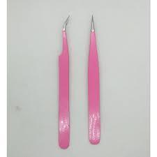 Prix usine Pakistan Fabrication Pince À Cils En Acier Inoxydable Marque Privée Pointe Extension De Cils Pince À Épiler Outils - Product Image 2