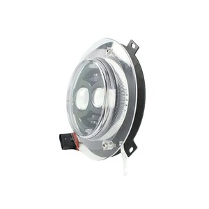 Faro singolo Full Led Mercedes Benz AMG W463 G500 G350 G55 G63 2007-2015 75W con anabbaglianti anabbaglianti occhi d'angelo-auto e - Product Image 1