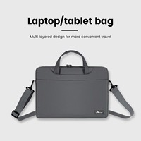 Durable Portable 14 "sac pour ordinateur portable Oxford matériel Simple affaires mignon étui à fermeture éclair couverture à la mode travail 1430171 gris