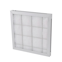 Nouvelles pièces pour systèmes CVC, filtre primaire à faible résistance sur mesure G2/G3/G4, filtre à panneau haute efficacité en polyester blanc aiguilleté