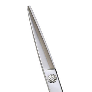 Ciseaux de barbier professionnels, ciseaux à cheveux, outil de coiffure, lame en acier inoxydable VG10 de 6 pouces, poignée en acier pour droitiers - Product Image 2