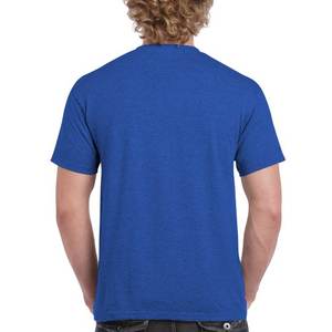 Camiseta de algodón 100% para hombre, camisetas finas de verano suaves informales para Fitness, ropa de casa para hombre, camiseta sólida de manga corta con cuello redondo para hombre - Product Image 6