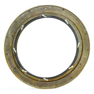 Decoración de Pared con Ojo de Buey de Aluminio con Acabado Antiguo, Estilo Náutico Vintage, Ventana Redonda Decorativa para Oficina en Casa - Product Image 3