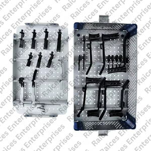 Retractor de Discectomía Lumbar Caspar Micro, Set Ortopédico con Recubrimiento Negro, Instrumentos de Cirugía Espinal Aprobados por CE, Quirúrgicos Anteriores - Product Image 2