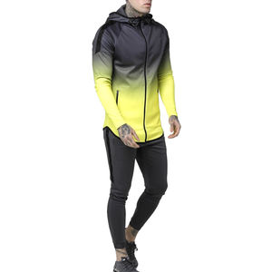 Pantalon de survêtement personnalisé 100% en polyester vierge ample à capuche en polaire ample, écologique et respirant, pantalon de survêtement pour hommes, ensembles de jogger - Product Image 4