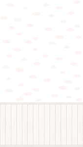 ทำในเยอรมนีภาพวอลล์เปเปอร์ภาพจิตรกรรมฝาผนังแผ่นผนังครีมสีขาวชมพูไม่ทอไวนิลผนังผนังเมฆสำหรับโรงแรม-2,80x1,59เมตร - Product Image 4