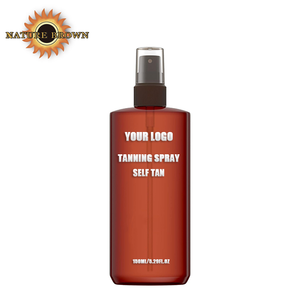 Bronzer corporel végétalien personnalisé Nature Brown, écran solaire bronzant, bronzage en cabine, lotion bronzante, accélérateur de bronzage, <span class=keywords><strong>spray</strong></span> auto-bronzant - Product Image 1
