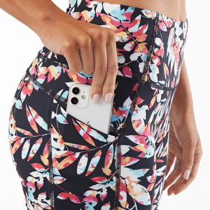 Customizable <b>Women's</b> High-Waist Elastic Compression <b>Board</b> <b>Shorts</b> Lightweight Comfortable Fabric Available All Sizes Colors - Product Image 5