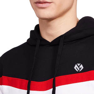 เสื้อผ้าแฟชั่นผู้ชายเสื้อฮู้ดและเสื้อสเวตเตอร์ผ้าฝ้าย100% กำหนดโลโก้ได้เอง - Product Image 4