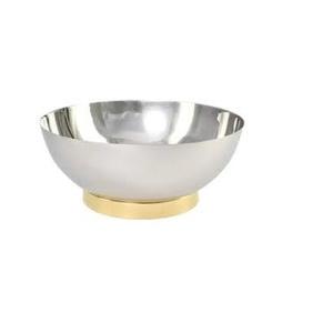 ชามเสิร์ฟสเตนเลสสตีลสีเงินแบบคลาสสิกสำหรับห้องครัวและโต๊ะเสิร์ฟอาหารและของหวานแสนอร่อย - Product Image 3