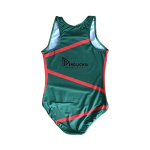 Justaucorps de gymnastique et de ballet personnalisé pour femme, avec strass, extensible, manches longues, respirant, tenue d'entraînement - Product Image 5