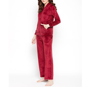 Survêtements en velours de coton pour femmes, ensemble décontracté 2 pièces, vêtements de détente doux et luxueux, logo personnalisé, livraison directe d'usine - Product Image 3