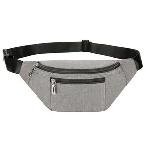 Sac banane de sport personnalisé de haute qualité pour unisexe, sac banane à fermeture éclair, sac banane imperméable en nylon pour les voyages, la marche, la course à pied - Product Image 4