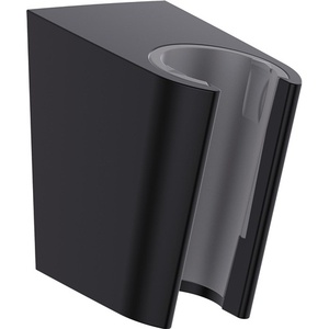 Support de douche noir mat HG PORTER avec écrou conique HANSGROHE – Articles de bain et toilettes - Product Image 1