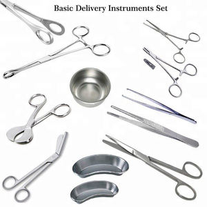 Ensemble d'instruments de pansement chirurgical Outils en acier inoxydable pour les soins des plaies Ensemble de pansement 8 pièces Cliniques et hôpitaux professionnels - Product Image 2
