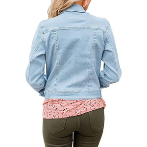 Chaqueta vaquera de secado rápido para mujer, chaqueta vaquera de uso cómodo para invierno, venta en línea - Product Image 2